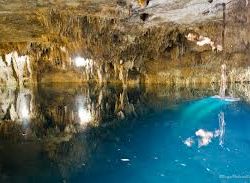 Cenote Kin Ha near Puerto Morelos, Mexico