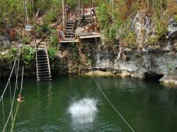 Selvatica Park near Puerto Morelos, Mexico.