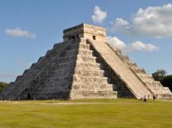 Mayan ruins near Puerto Morelos, Mexico